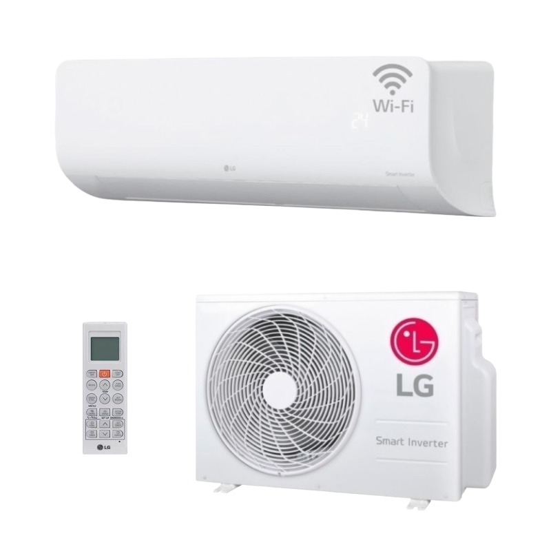Sin título - 29 de mayo de 2026 a las 12.38.44 (2) LG Aire acondicionado split 1x1 Inverter 5.977frig/h WZ24.PRO - Imagen 1