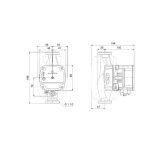 GRUNDFOS Bomba electrónica circuladora ALPHA1 L 25-60 180mm - Imagen 2
