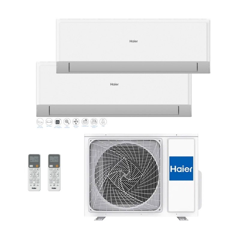 Sin título - 26 de mayo de 2026 a las 13.20.34 (2) HAIER multi-split 2X1 Geos R 25+25 ext.2U40S2SM Wifi - Imagen 1