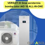 VERSATI III Gree aerotermia bomba calor AIO 10 ALL-IN-ONE